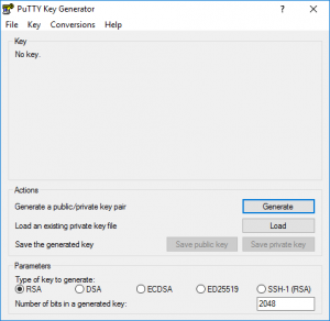 Generate Private And Public Key Pair Php